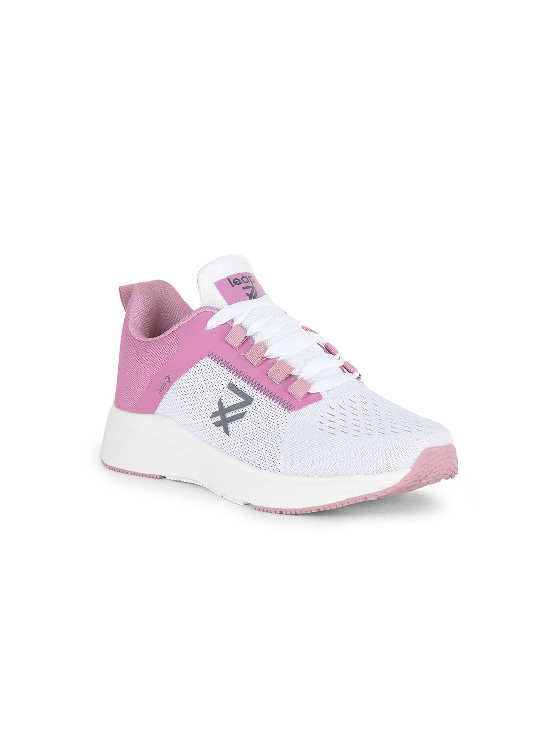 Liberty Women White Mesh Walking Non-Marking Shoes Price in India