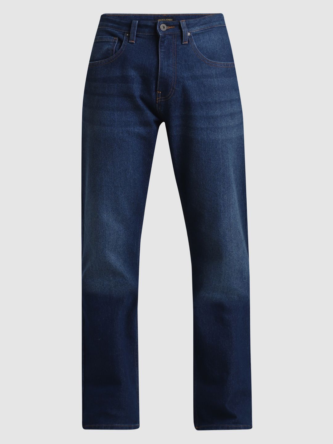 Blue Bootcut Low-Rise Light Fade Jeans