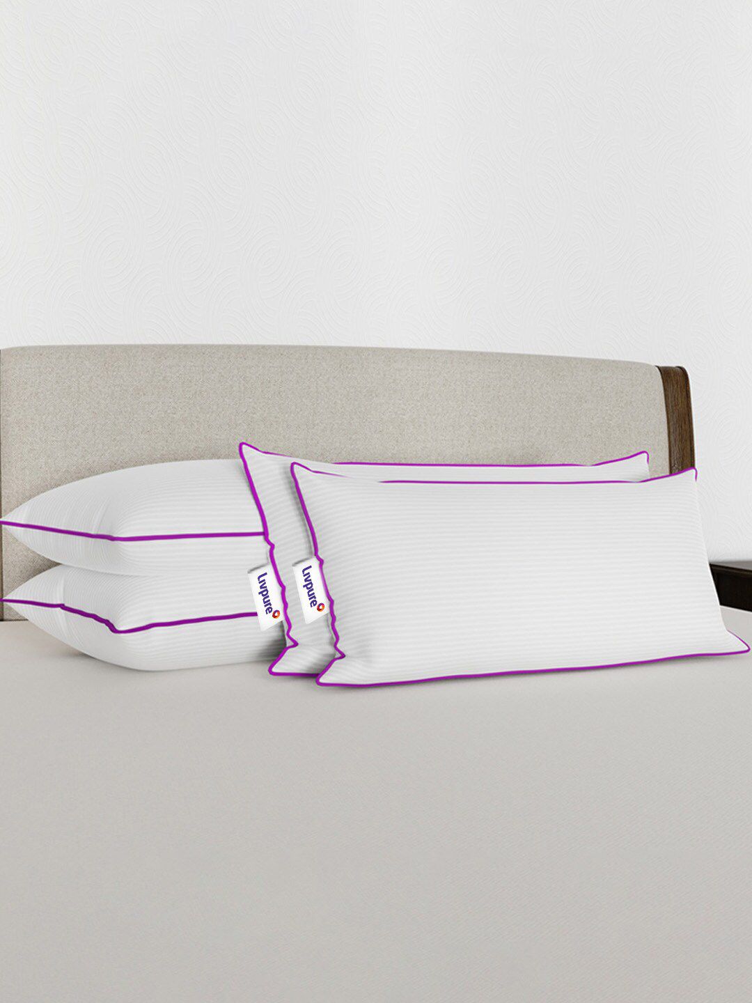 Livpure Smart White Solid Pillows Price in India