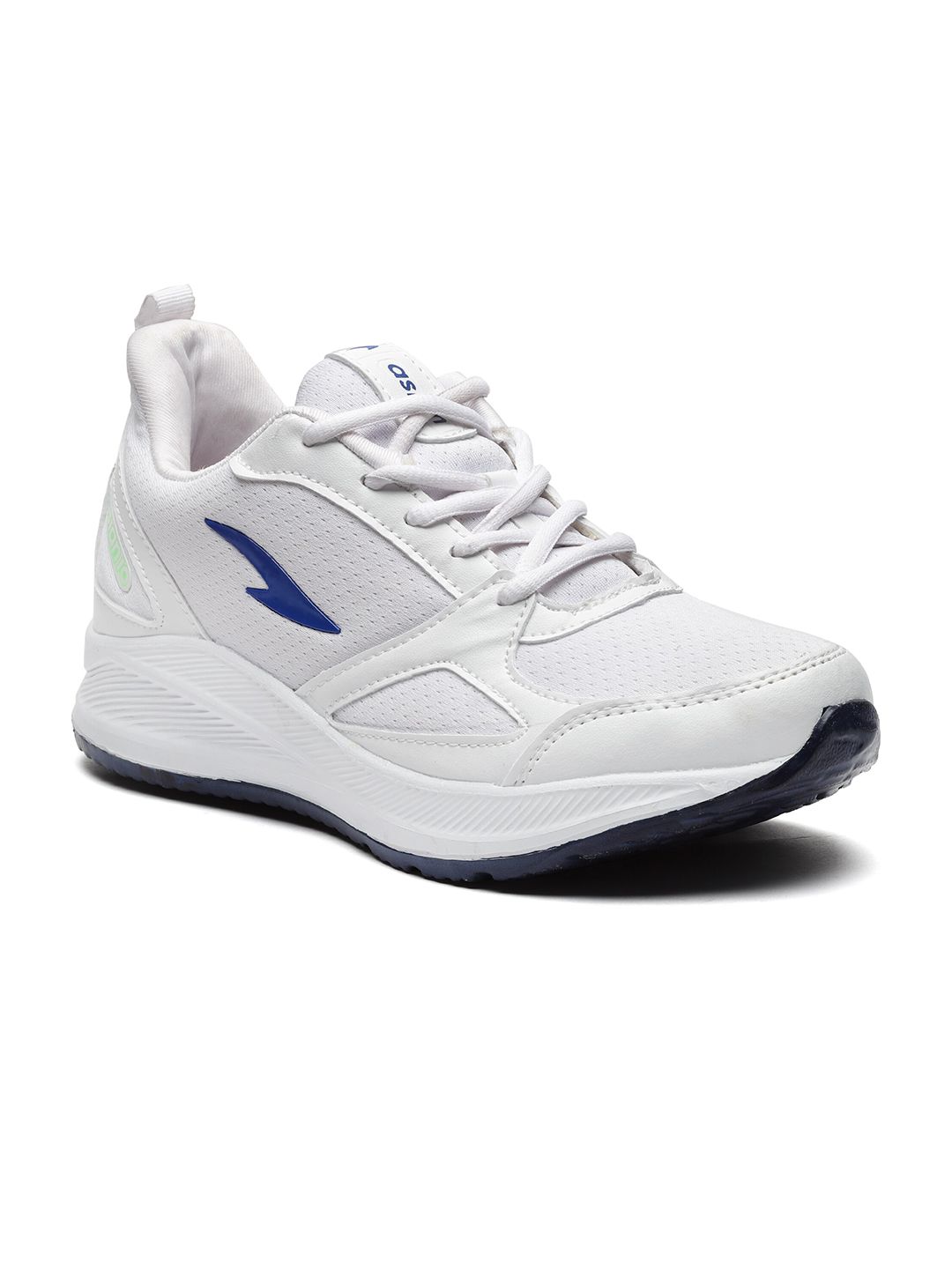 ASIAN Men White Mesh Running Non-Marking Shoes