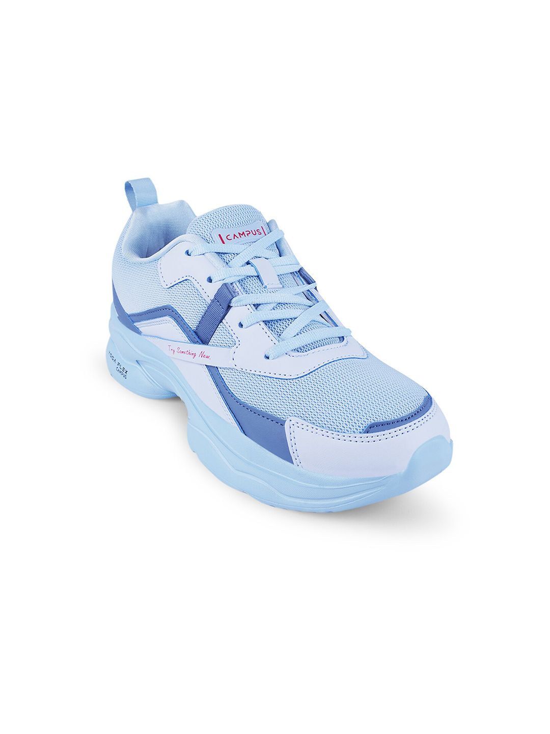 Campus Women Blue Mesh Running Shoes Price in India