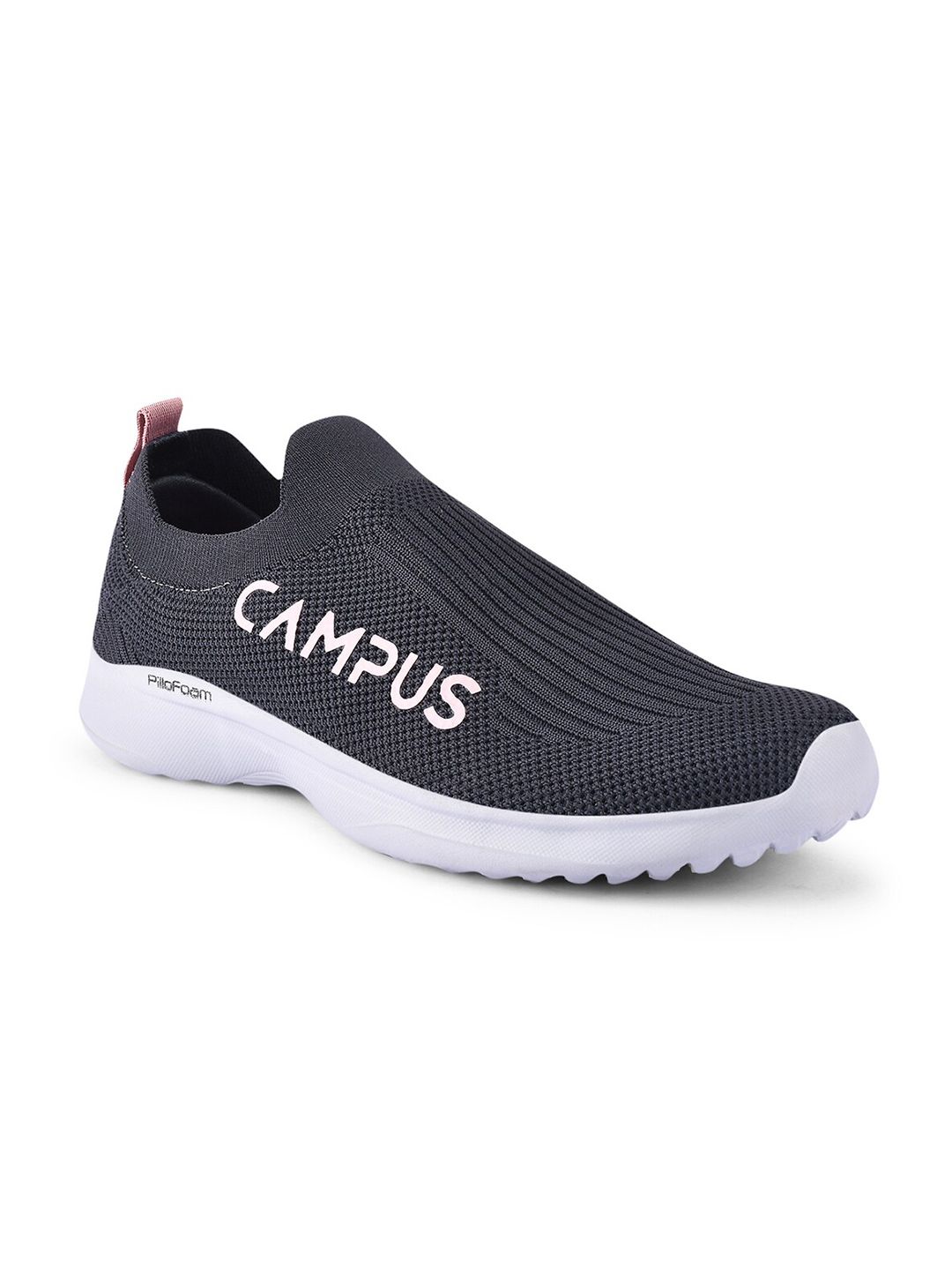 Campus Women Grey Mesh Walking Shoes Price in India