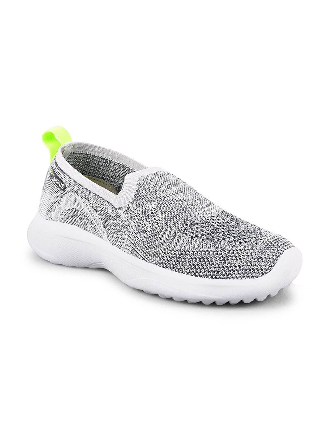 Campus Women Grey Mesh Walking Shoes Price in India