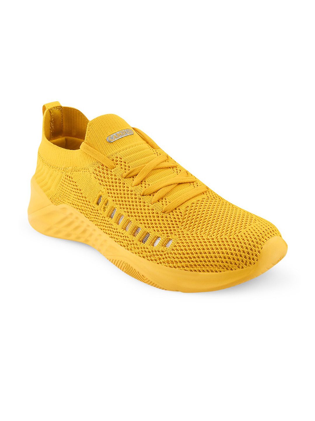 Campus Women Yellow Mesh Running Shoes Price in India