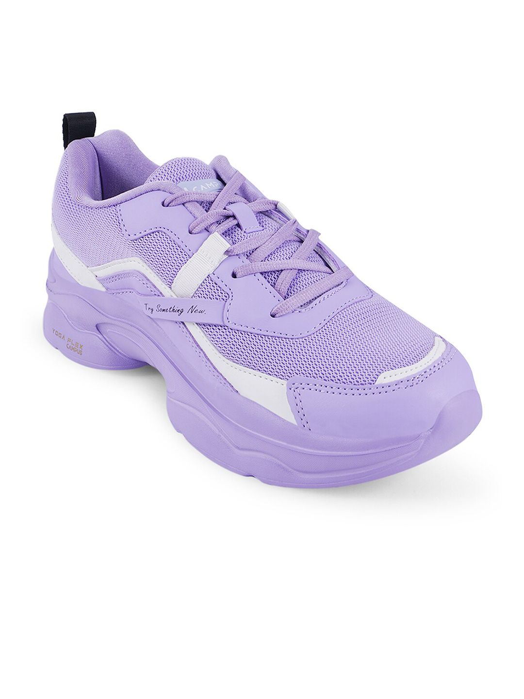 Campus Women Purple Mesh Running Shoes Price in India