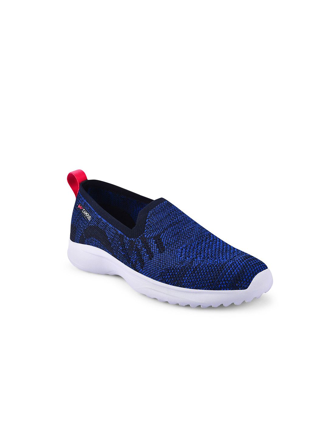 Campus Women Navy Blue Mesh Walking Shoes Price in India