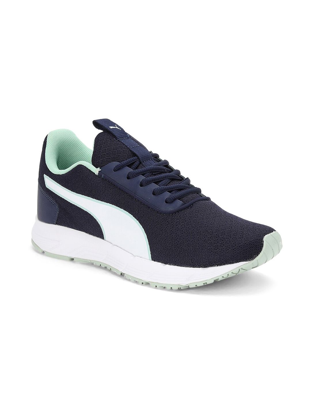 Puma Women Blue Textile Running Shoes Price in India