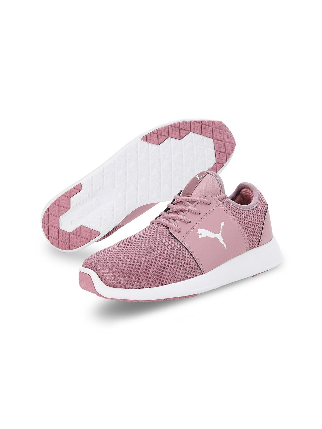 Puma Women Purple Puma Kendall Women's Shoes Woven Design High-Top Sneakers Price in India