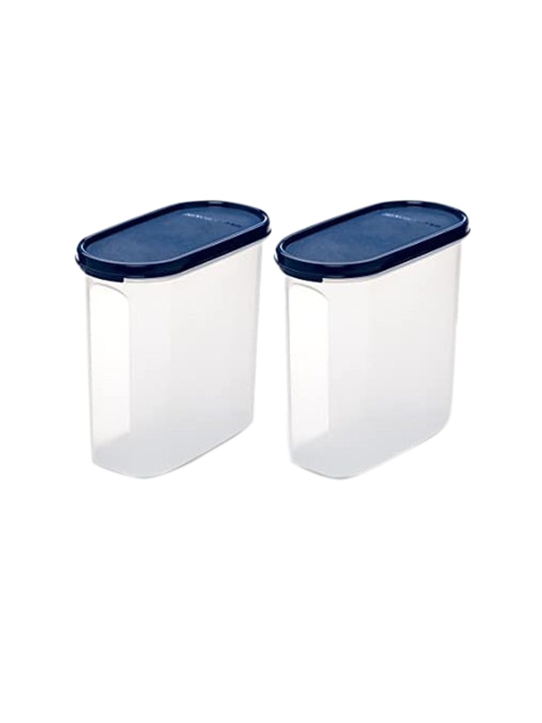 SignoraWare Set of 2 Blue & Transparent Plastic Kitchen Storage Container Price in India