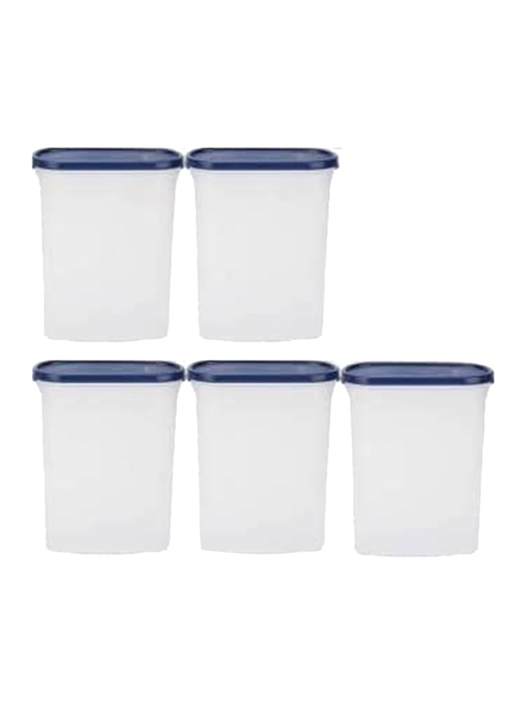 SignoraWare Set Of 5 Blue Solid Container Price in India