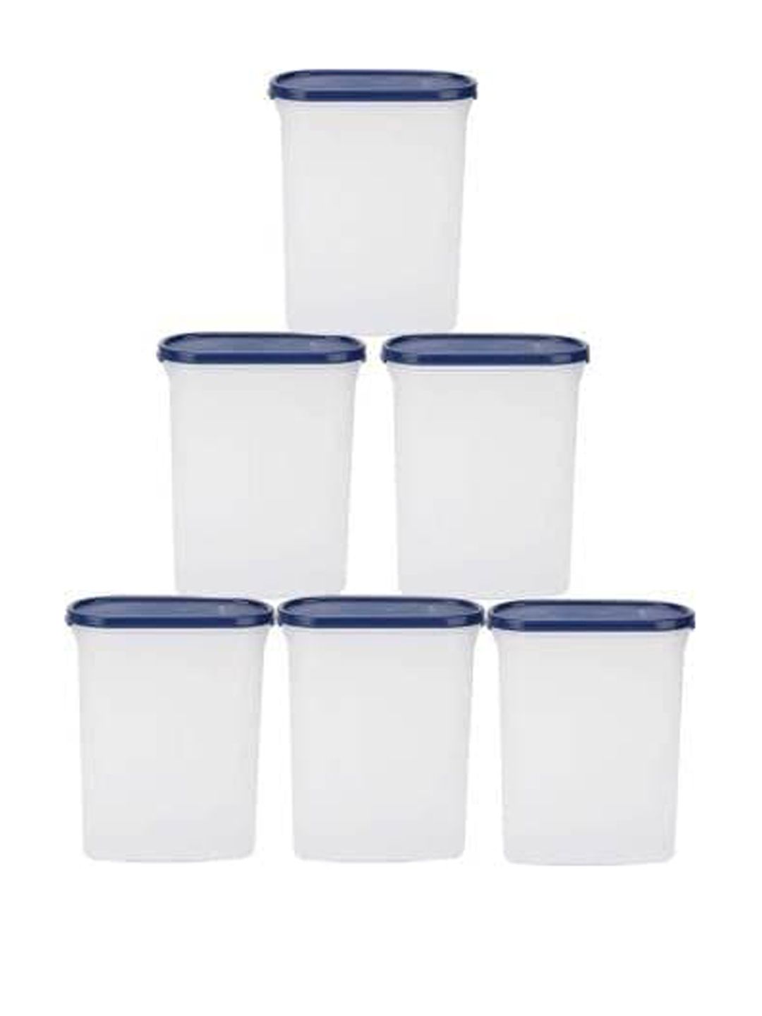 SignoraWare Set Of 6 Blue Solid Food Container Price in India