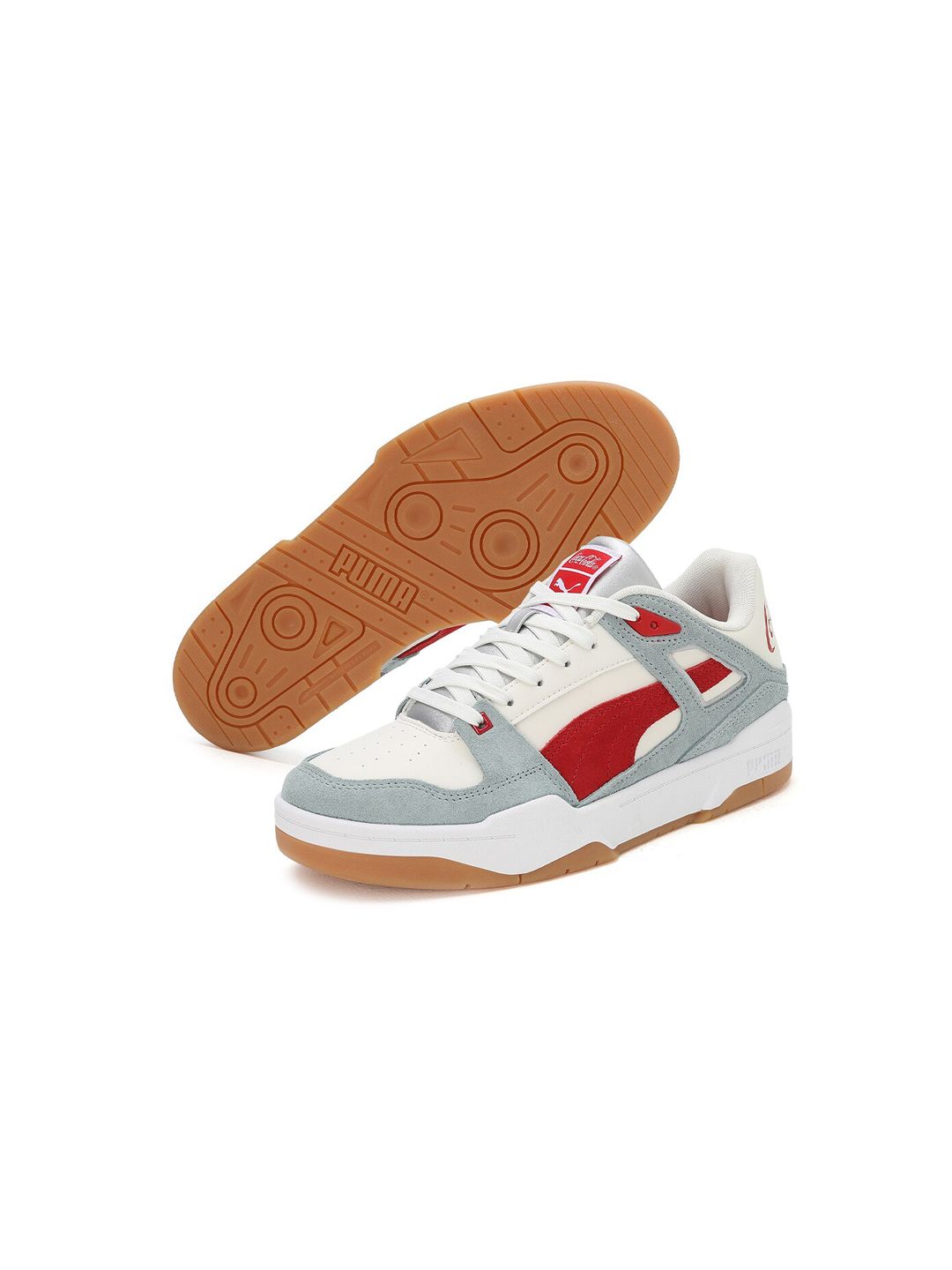 Puma White Coca-Cola Slipstream Sneakers Price in India