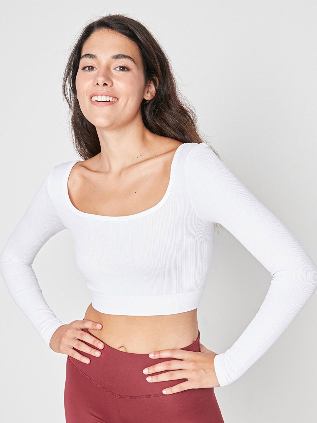 Trendyol Women Solid Full Sleeves Crop Top Price in India