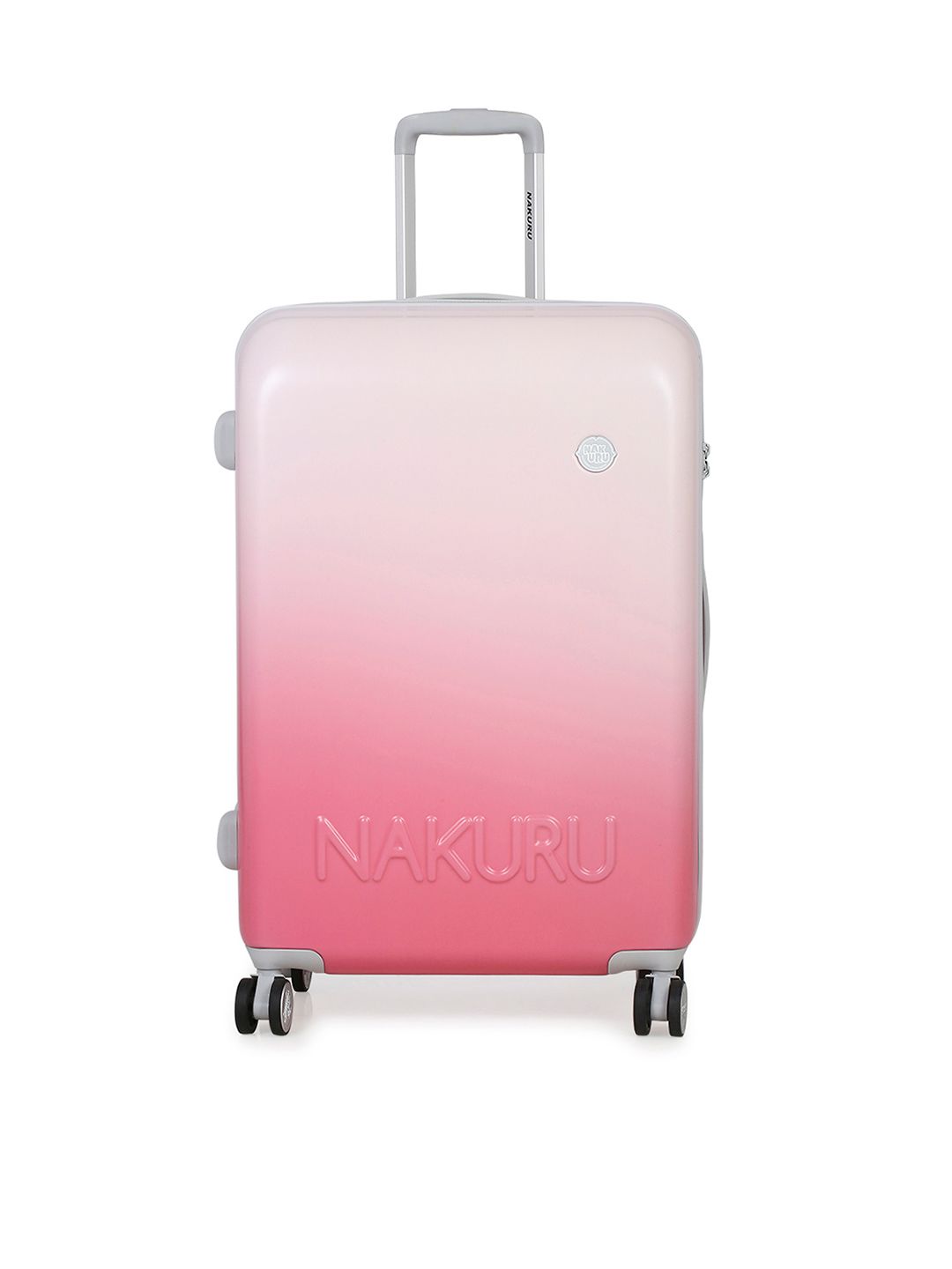 【新品】A VACATION TINY PINK Buy NAKURU Lakeview Expedition Blue-Pink Hard Large Luggage