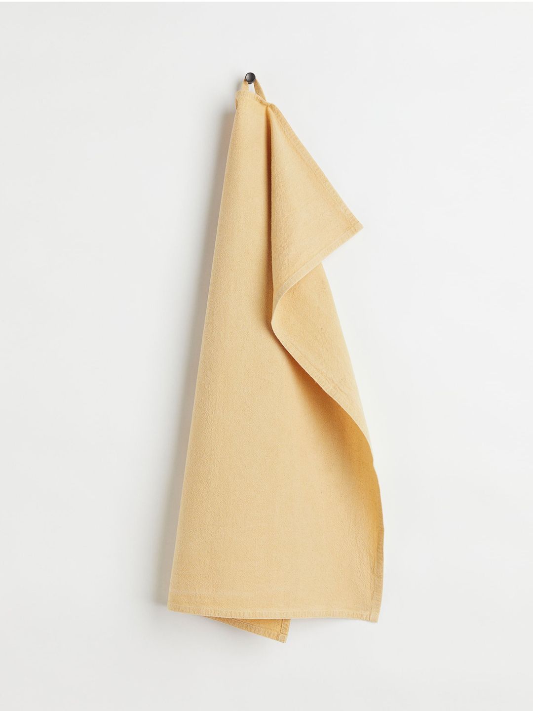 H&M Beige Solid Plant-Dyed Cotton Bath Towel Price in India