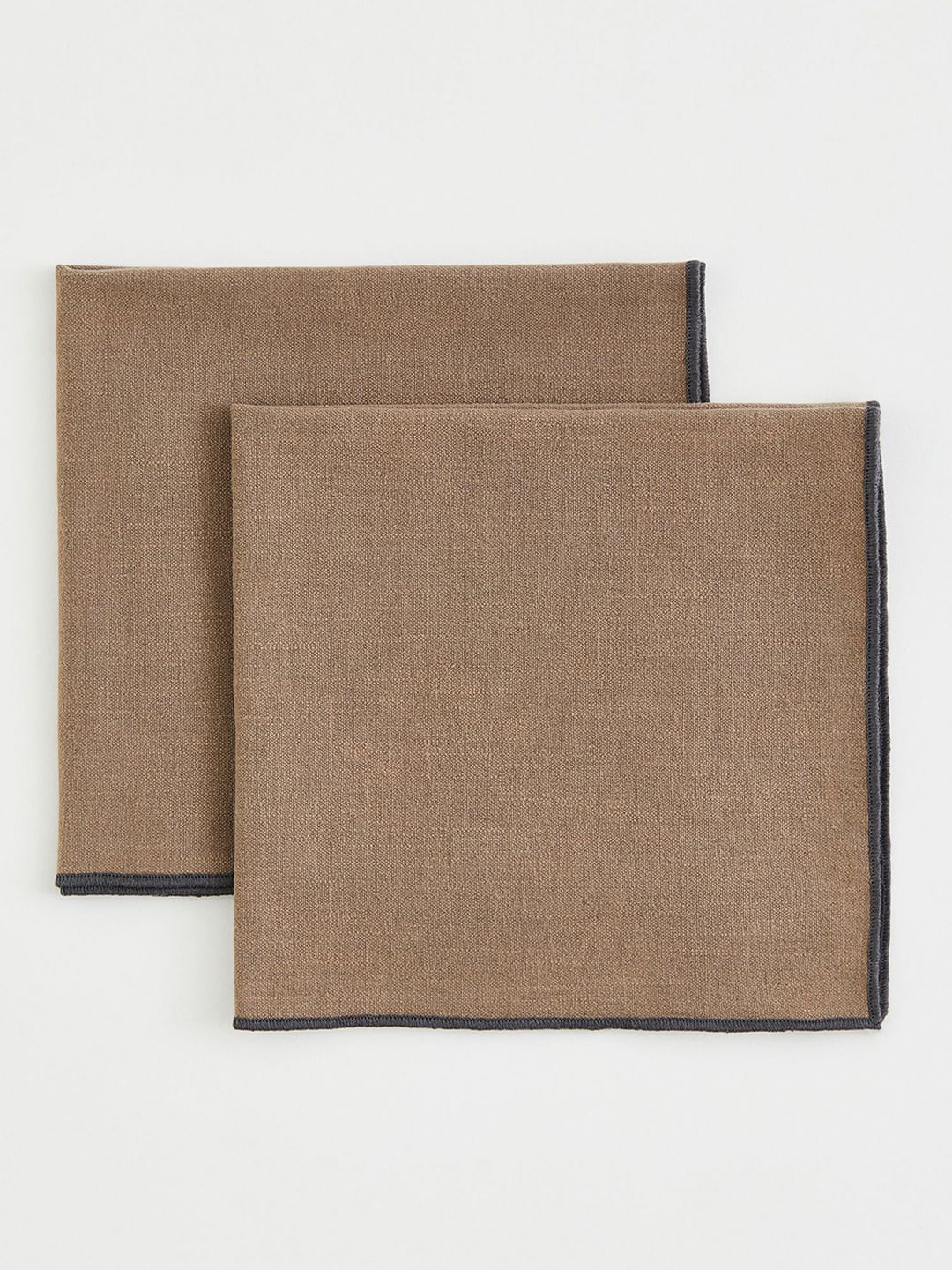 H&M Set Of 2 Solid Table Napkins Price in India