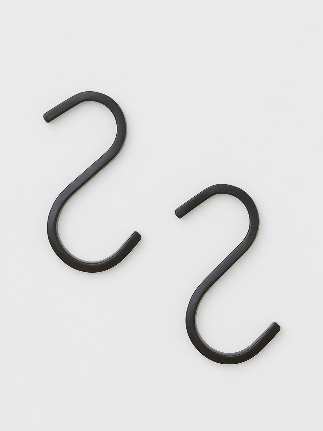H&M Black Solid 2-Pack S-Hooks Price in India