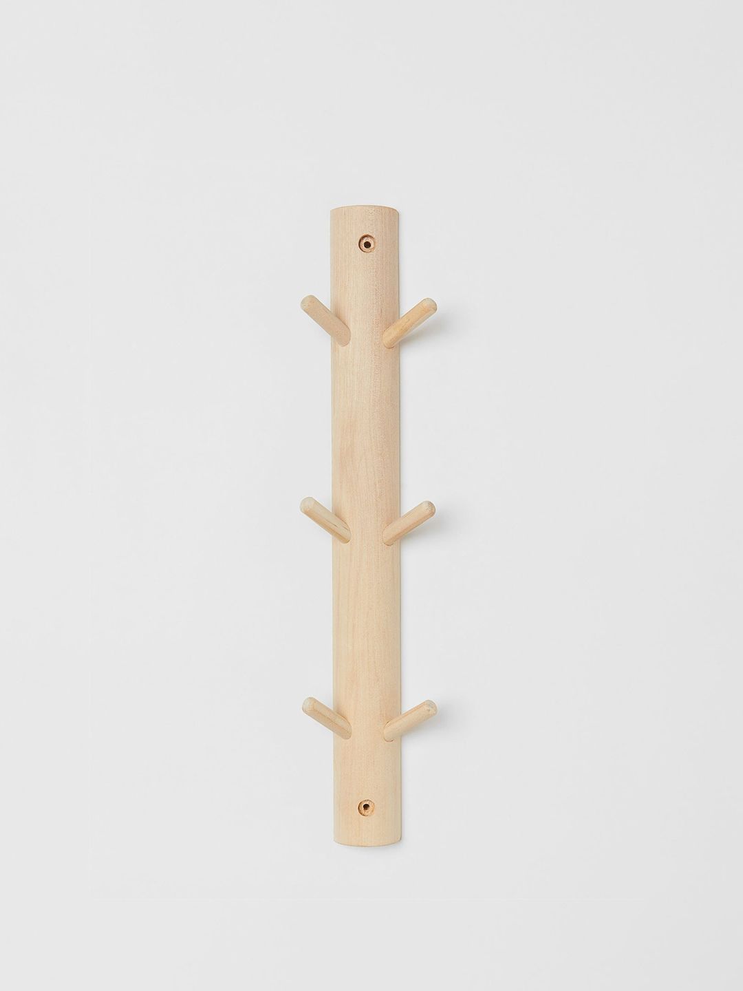 H&M Beige Solid Wooden Vertical Hanging Rack Price in India