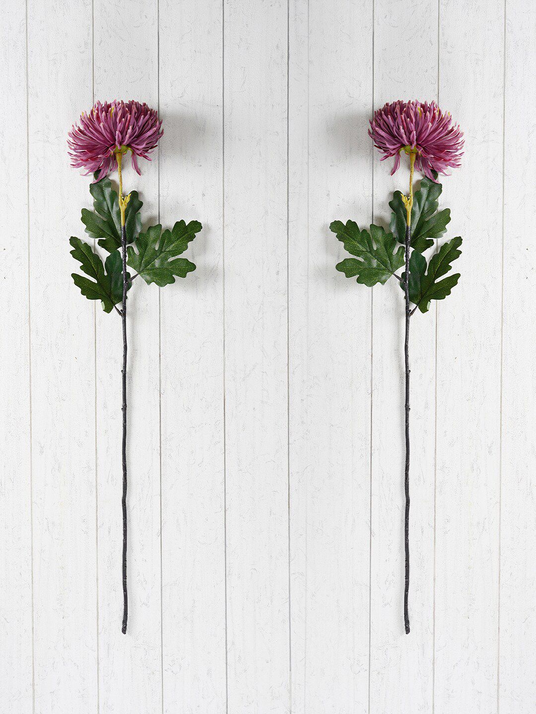 Pure Home and Living Set of 2 Purple Artificial Flowers Price in India