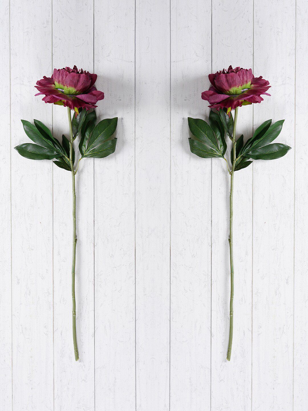 Pure Home and Living Set Of 2 Purple Artificial Flowers Price in India