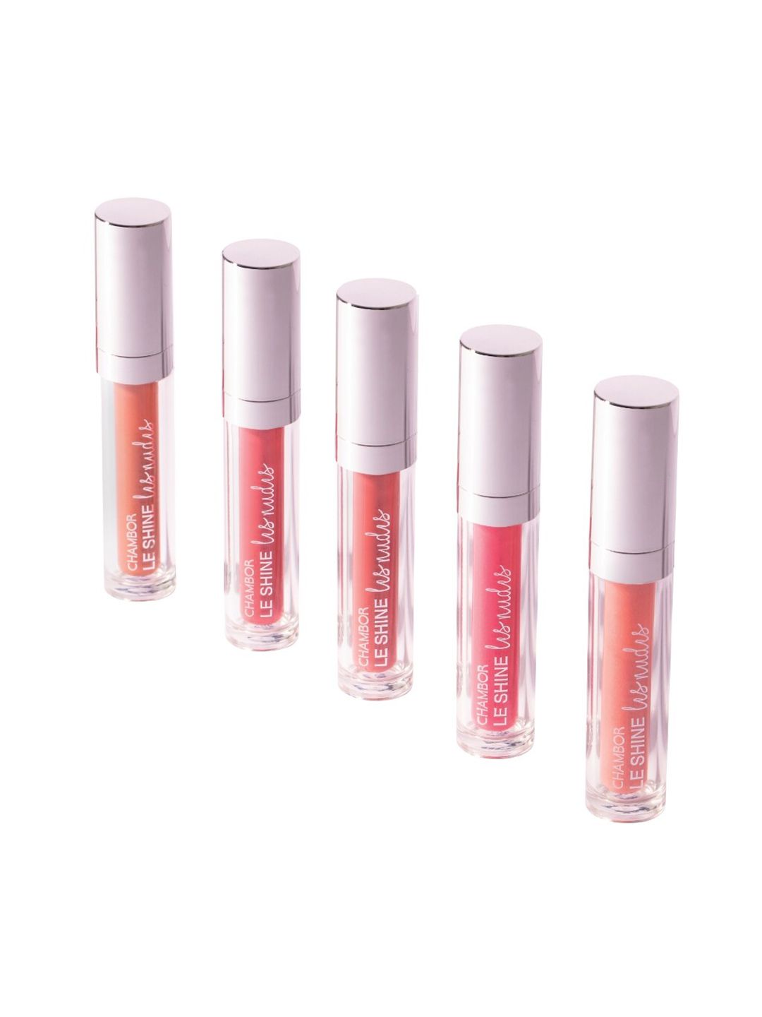 Le Shine Les Nudes Limited Edition Plumping Effect Lip Gloss 4.5ml - Bises #207