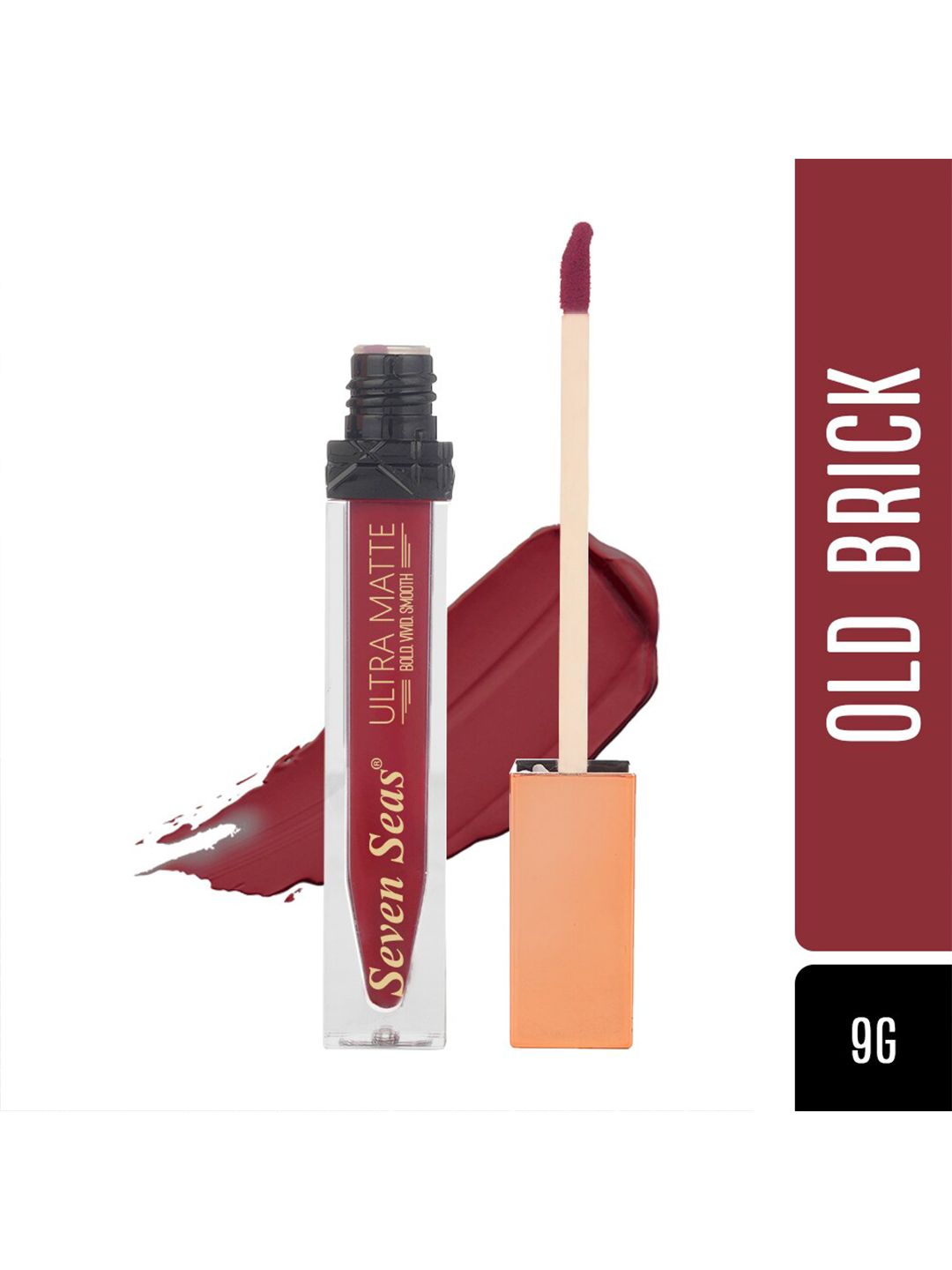 Seven Seas Transfer-Proof Ultra Matte Liquid Lipstick 9 g - Old Brick