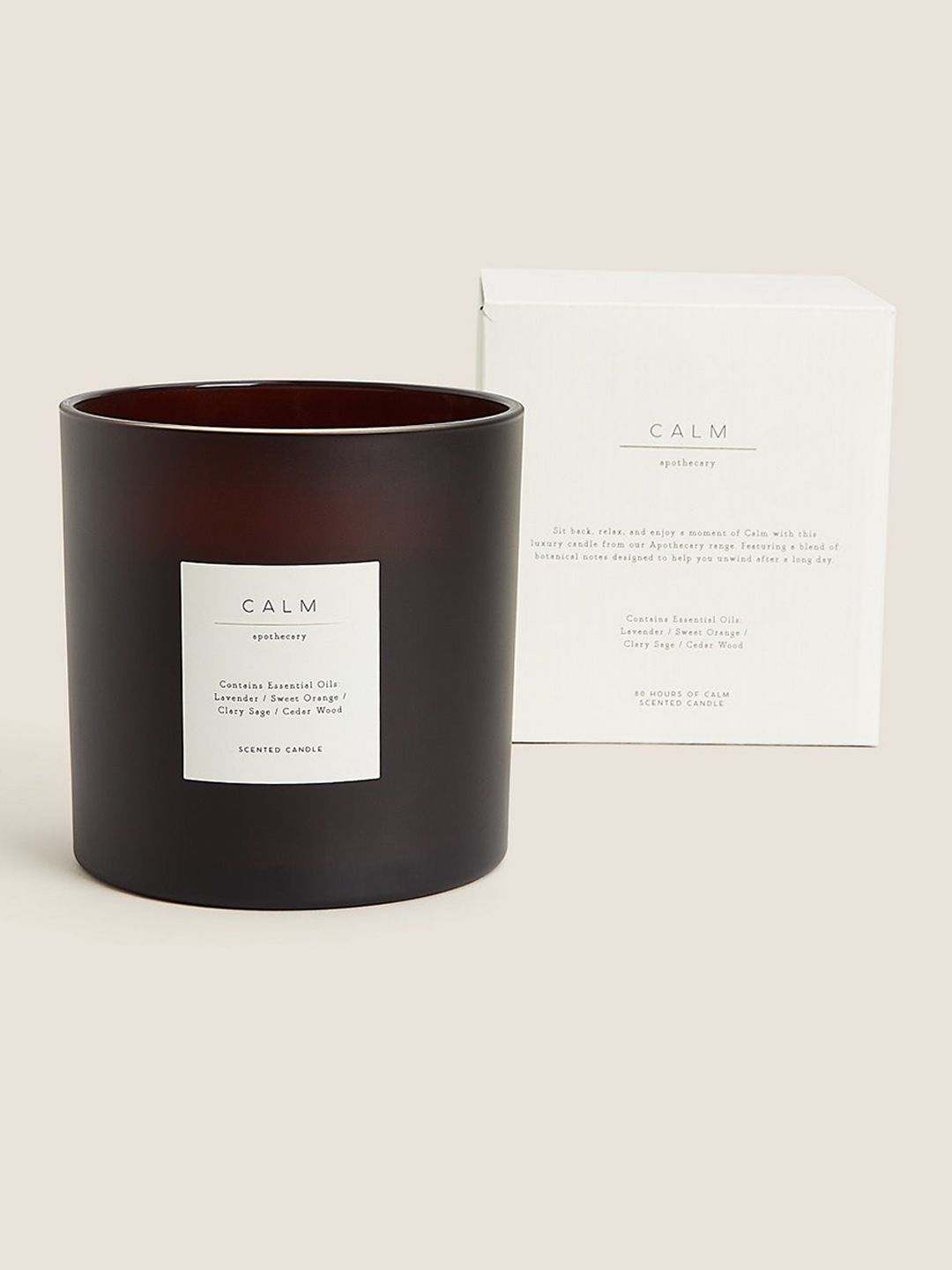 Marks & Spencer Brown Printed Scented Candles Price in India