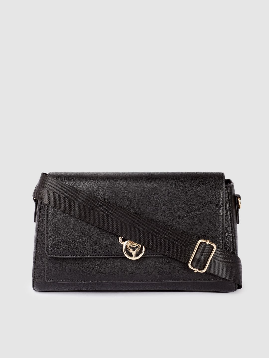 Allen solly black on sale solid shoulder bag