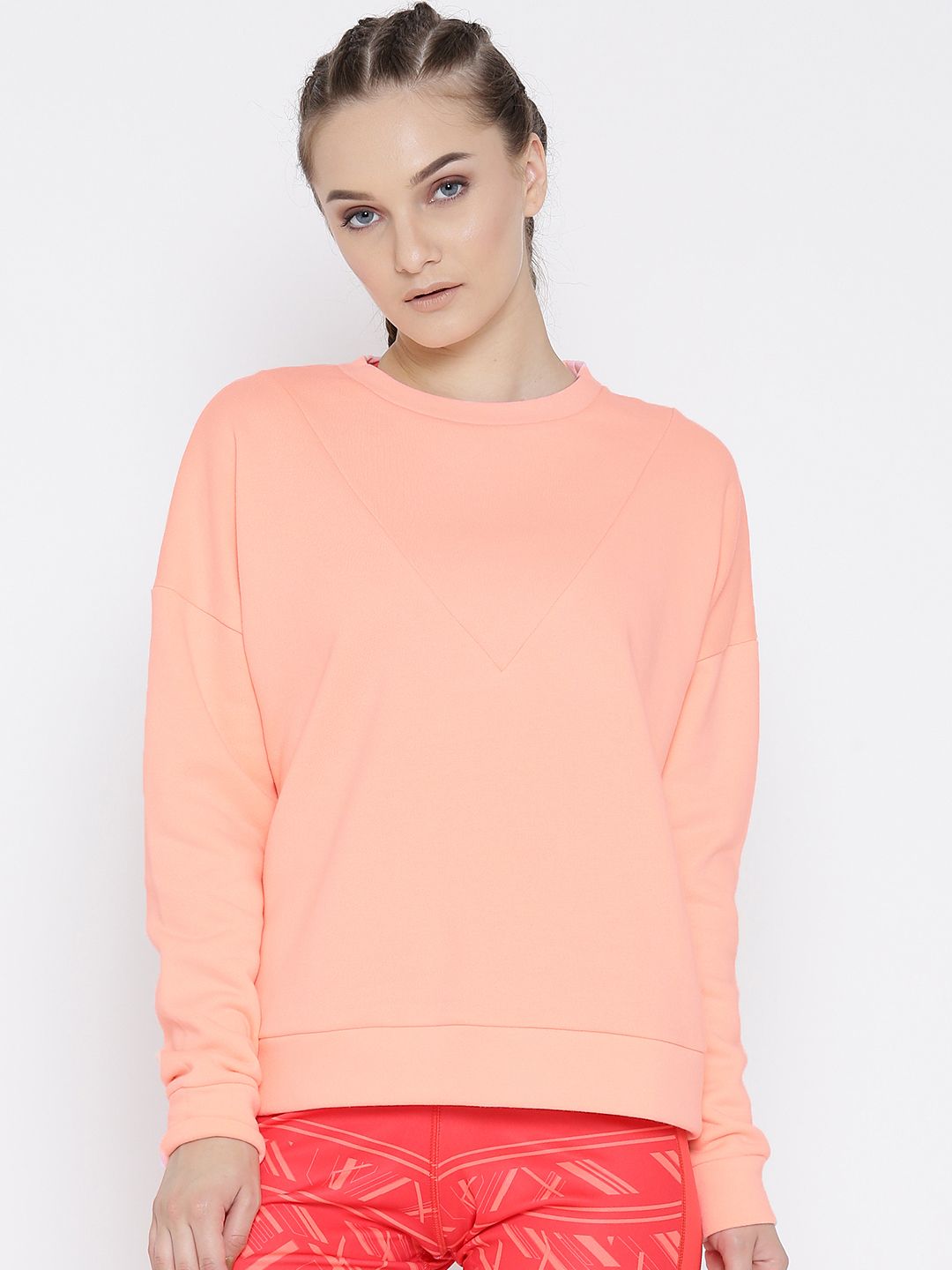 reebok sweatshirt womens