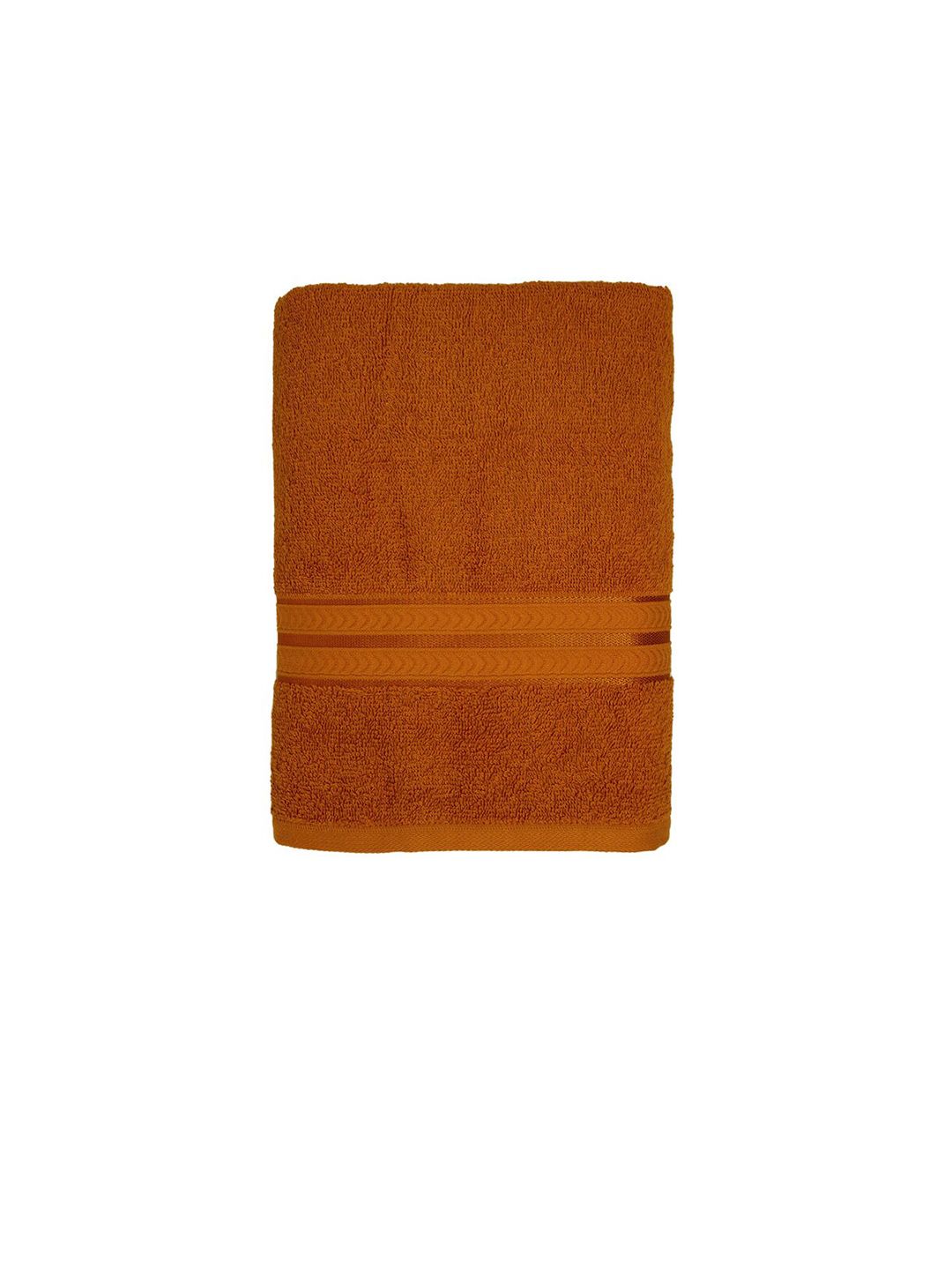 Trident Brown Solid Cotton 400 GSM Towel Set Price in India