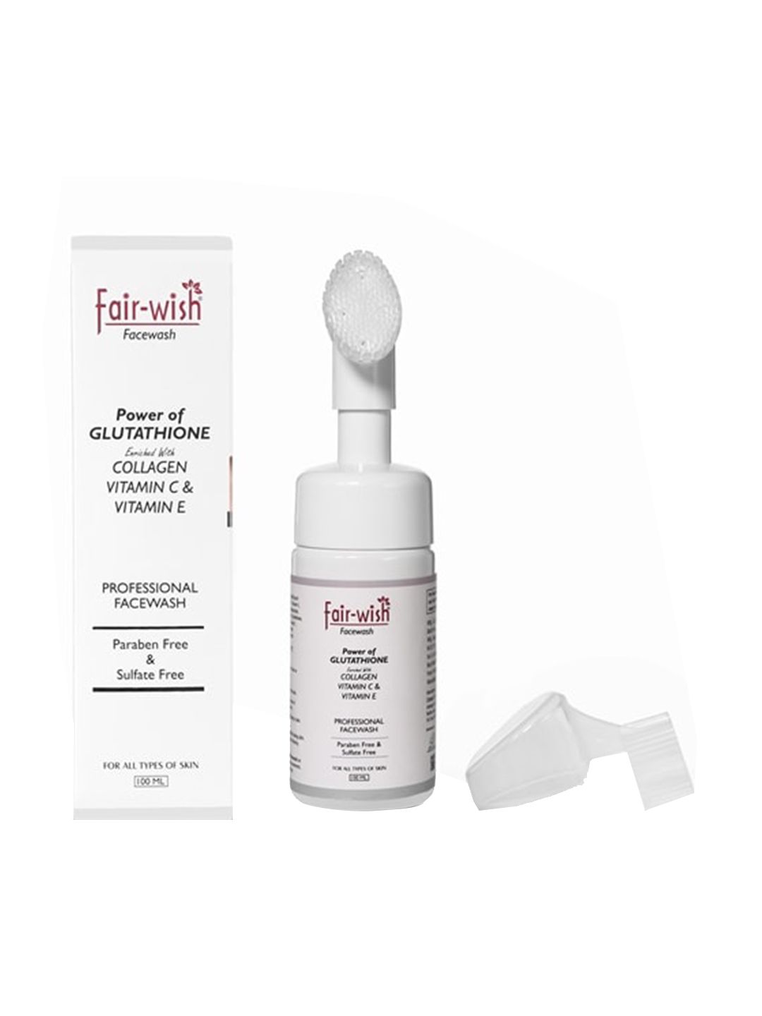 Fair Wish Power of Glutathione with Collagen Vitamins C & E Foaming Face Wash 100ml