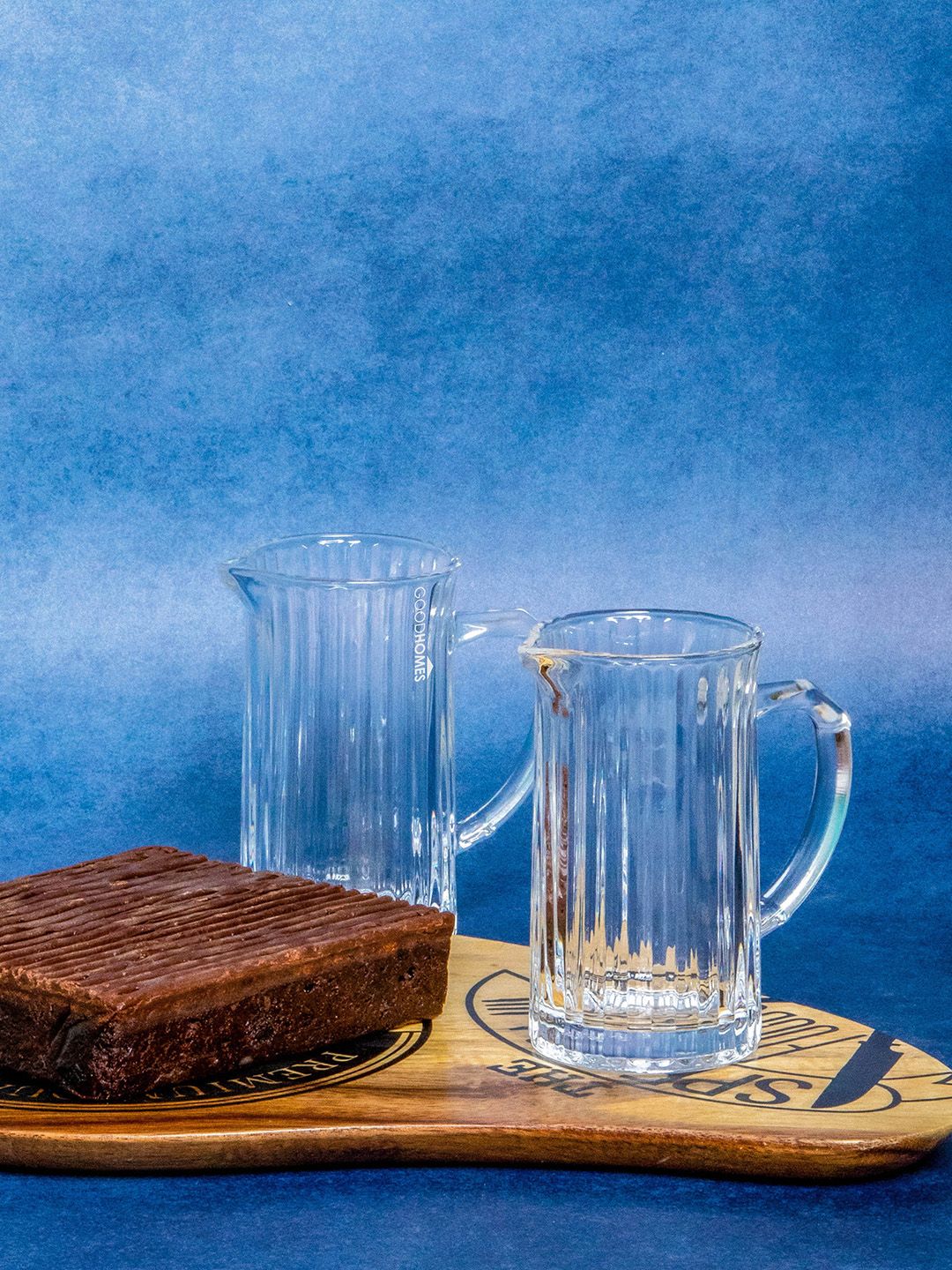 GOODHOMES Transparent Ethnic Motifs Solid Glass Transparent Mugs Set of Cups and Mugs Price in India