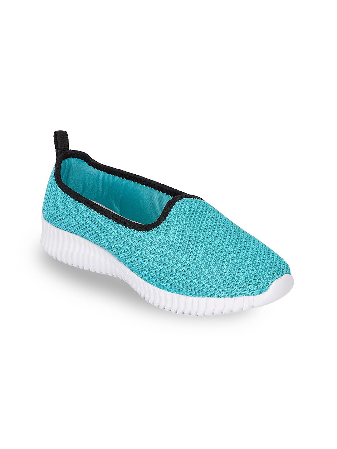 Yuuki Women Sea Green Mesh Walking Non-Marking Shoes Price in India