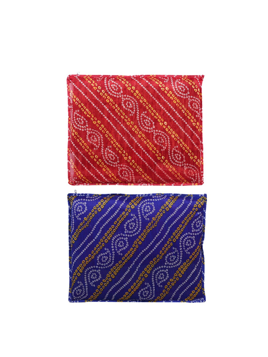 Kuber Industries Set Of 6 Printed PVC Foldable Single Saree Cover Organisers Price in India