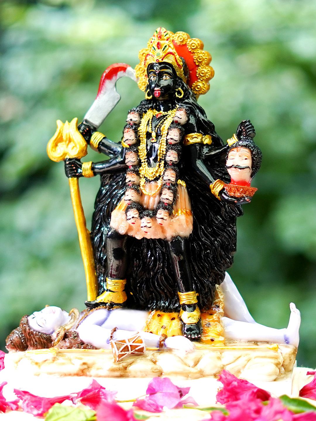 Gallery99 Black Kali Idol Showpiece Price in India