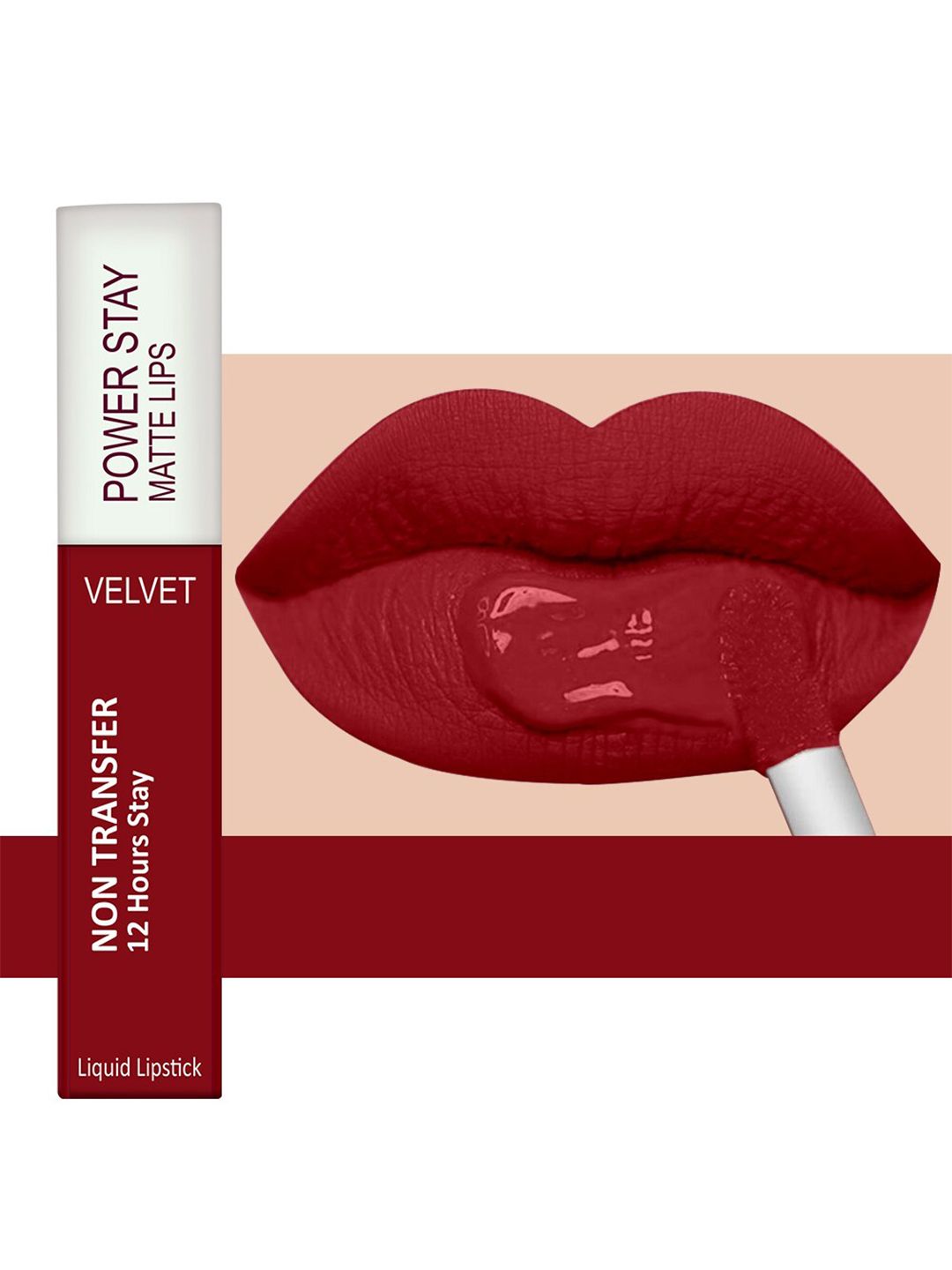 Buy ForSure Red 12 Hours Stay Waterproof Liquid Matte Lipstick- 5