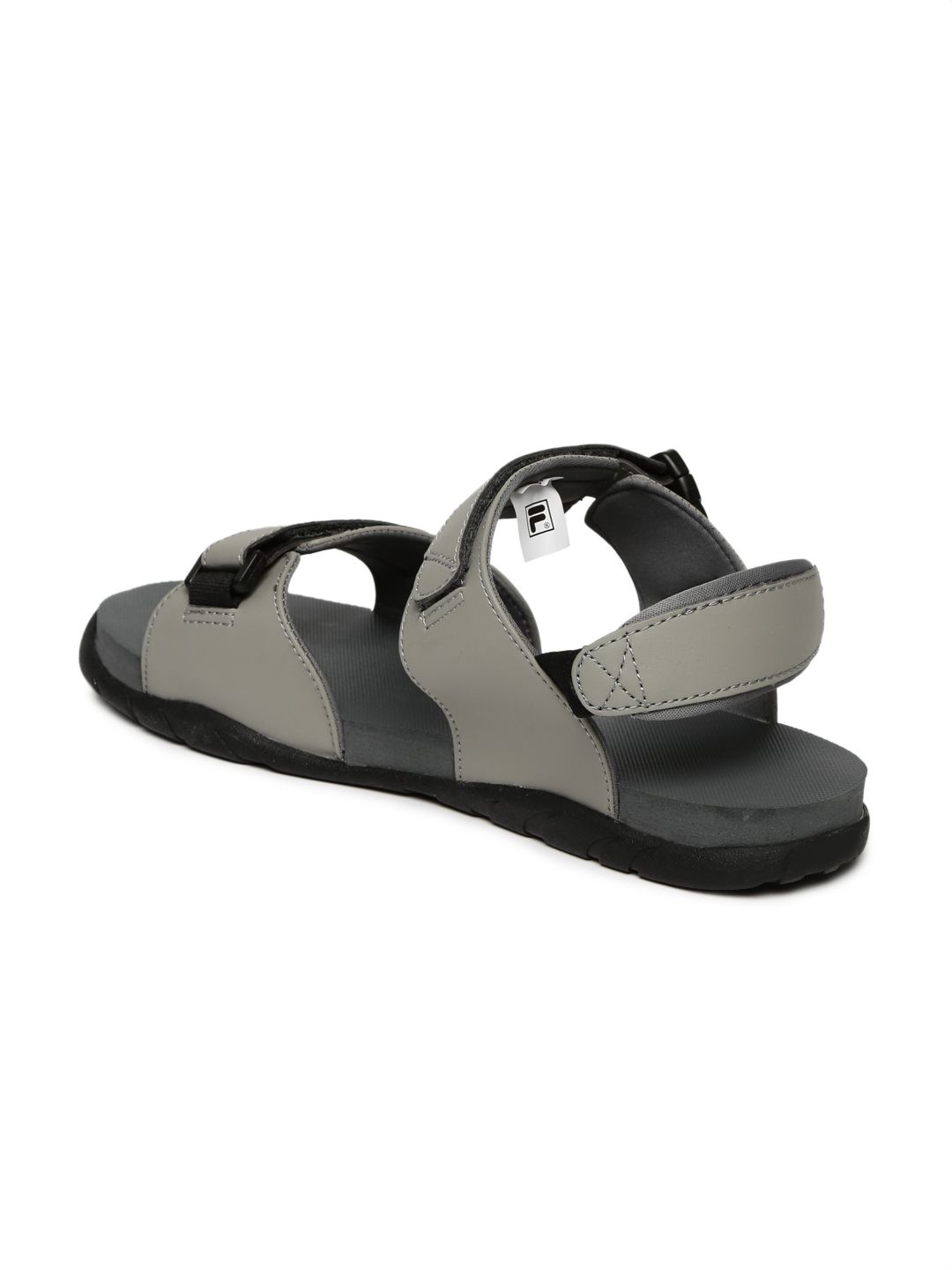 fila men grey sports sandals