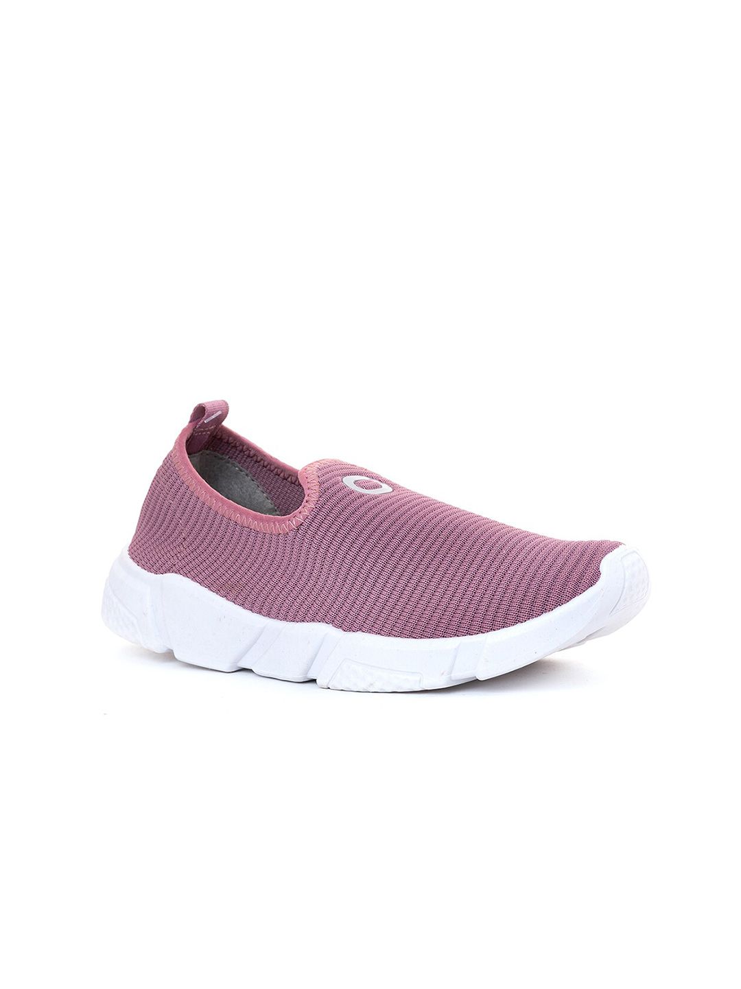 Khadims Women Pink Textile Walking Shoes Price in India