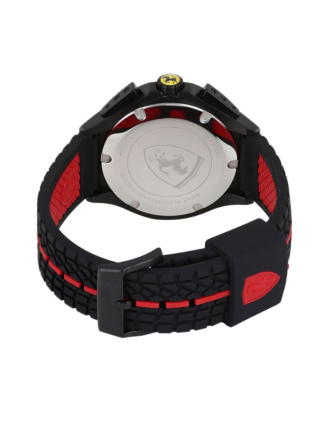 Buy SCUDERIA FERRARI Men Black & Red RACE DAY Analogue Watch
