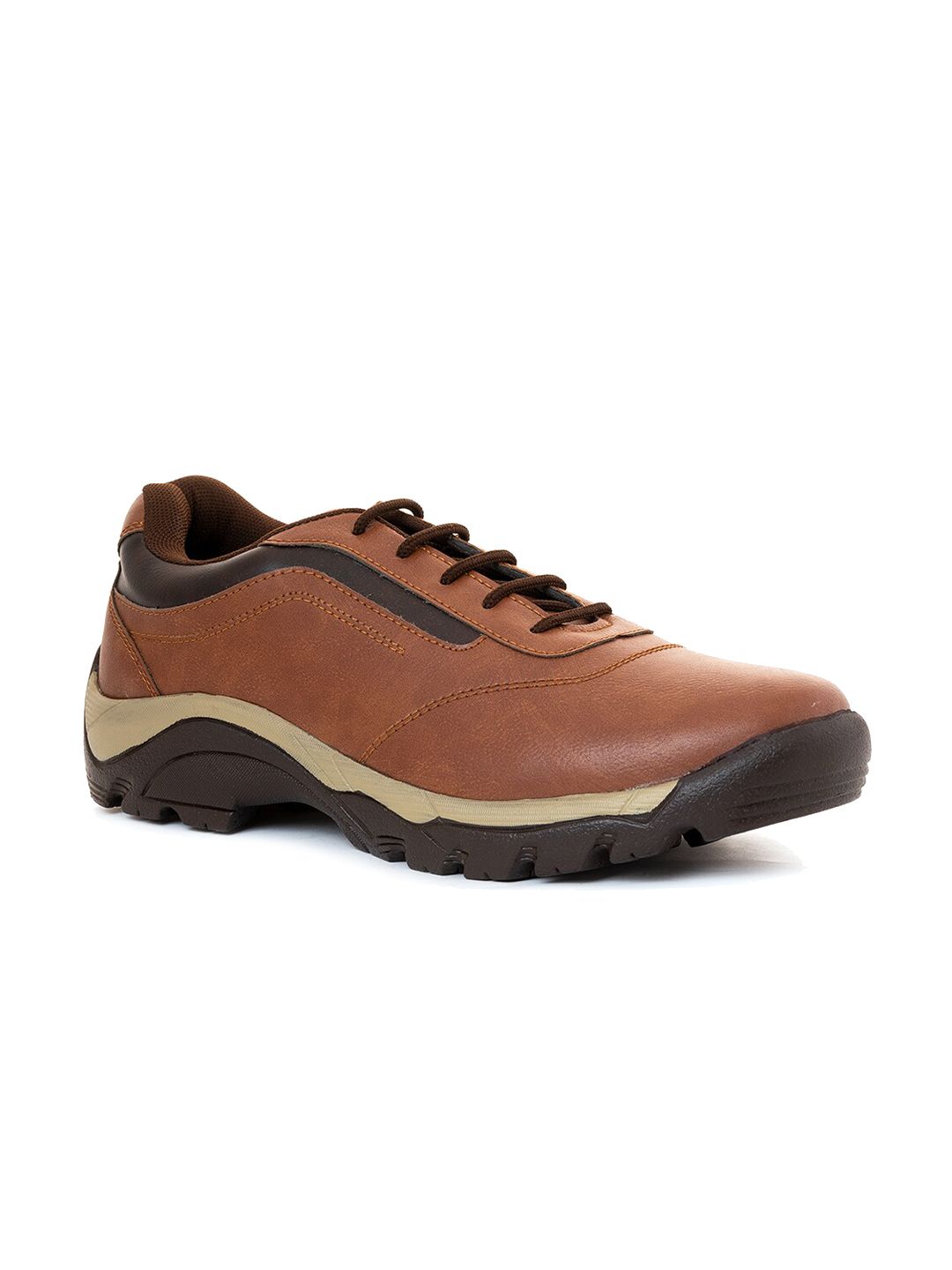 Khadims Men Brown Sneakers