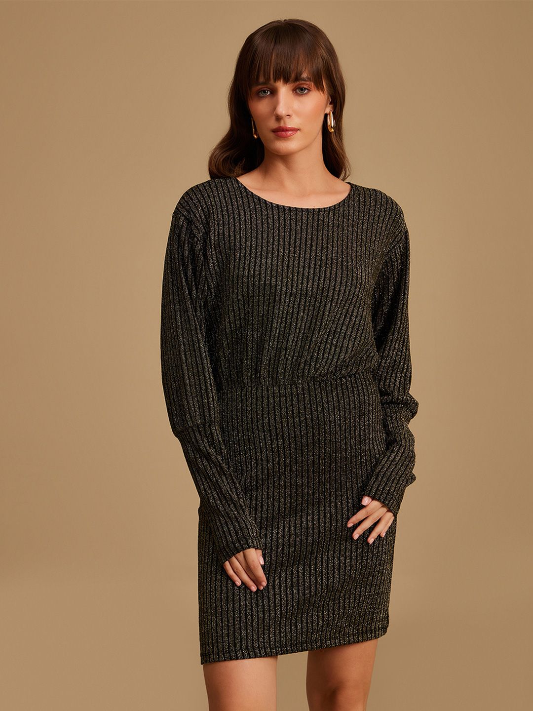 open lace back dress Civil Mini Dress  KAZO