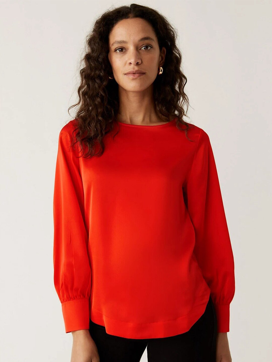 Marks & Spencer Woman Solid Top Price in India