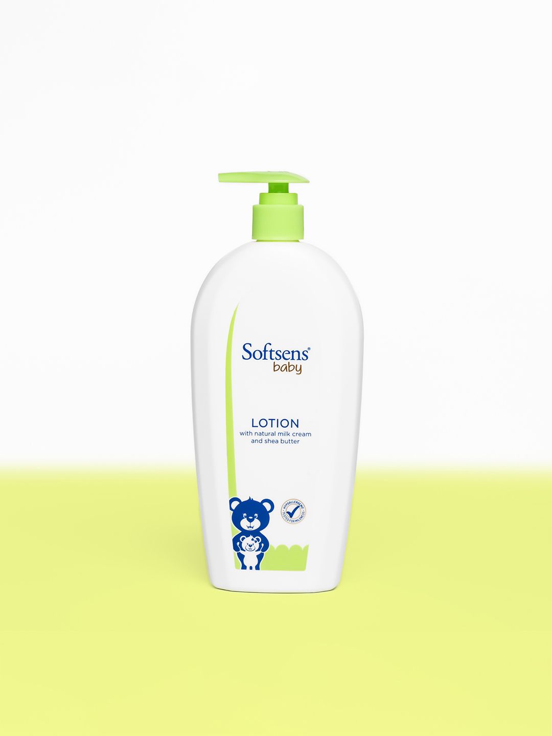 Softsens Baby Natural Milk Cream & Shea Butter Face & Body Lotion 400ml