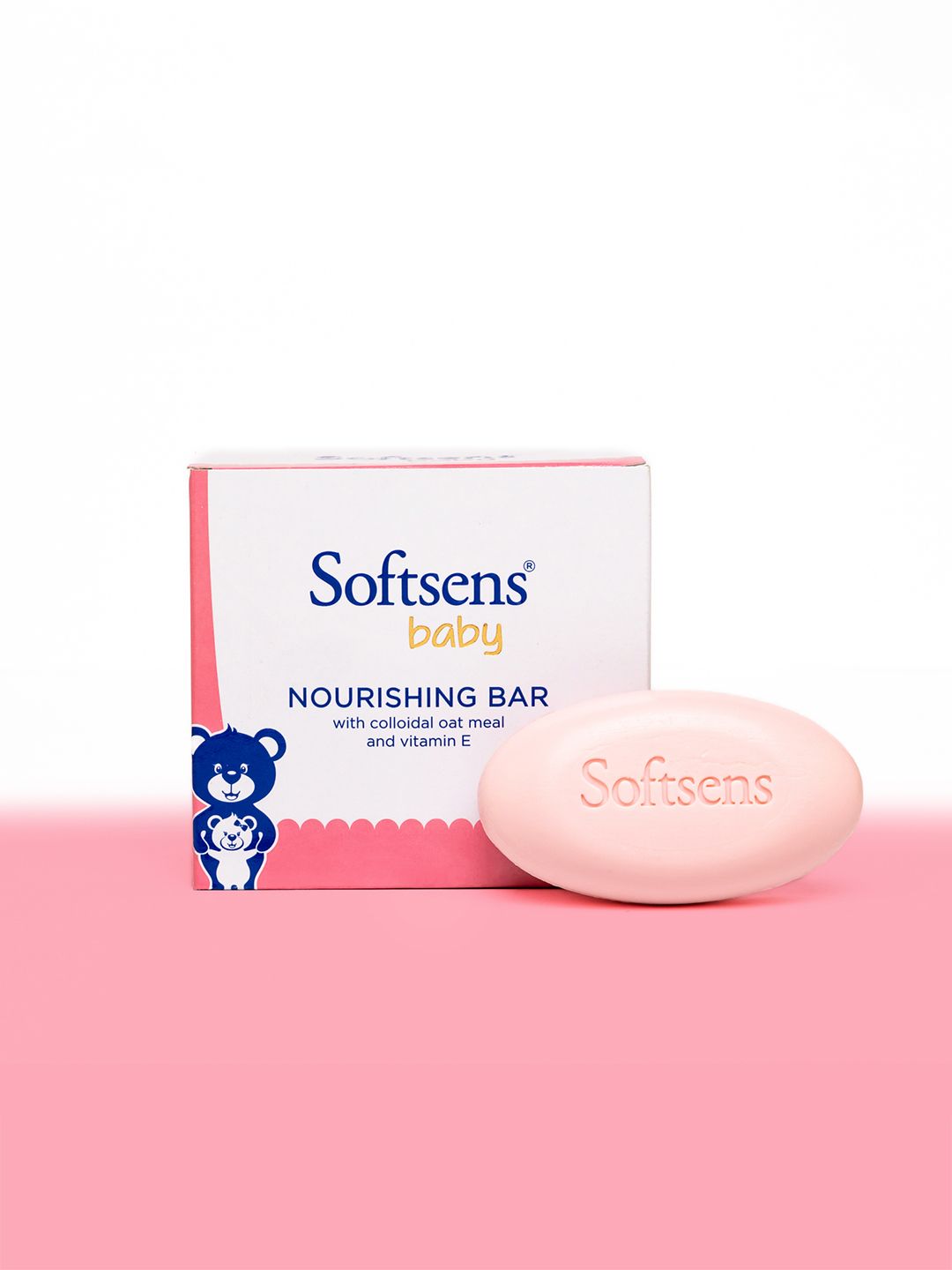 Softsens Set Of 3 Nourishing Baby Bar Soap 300g