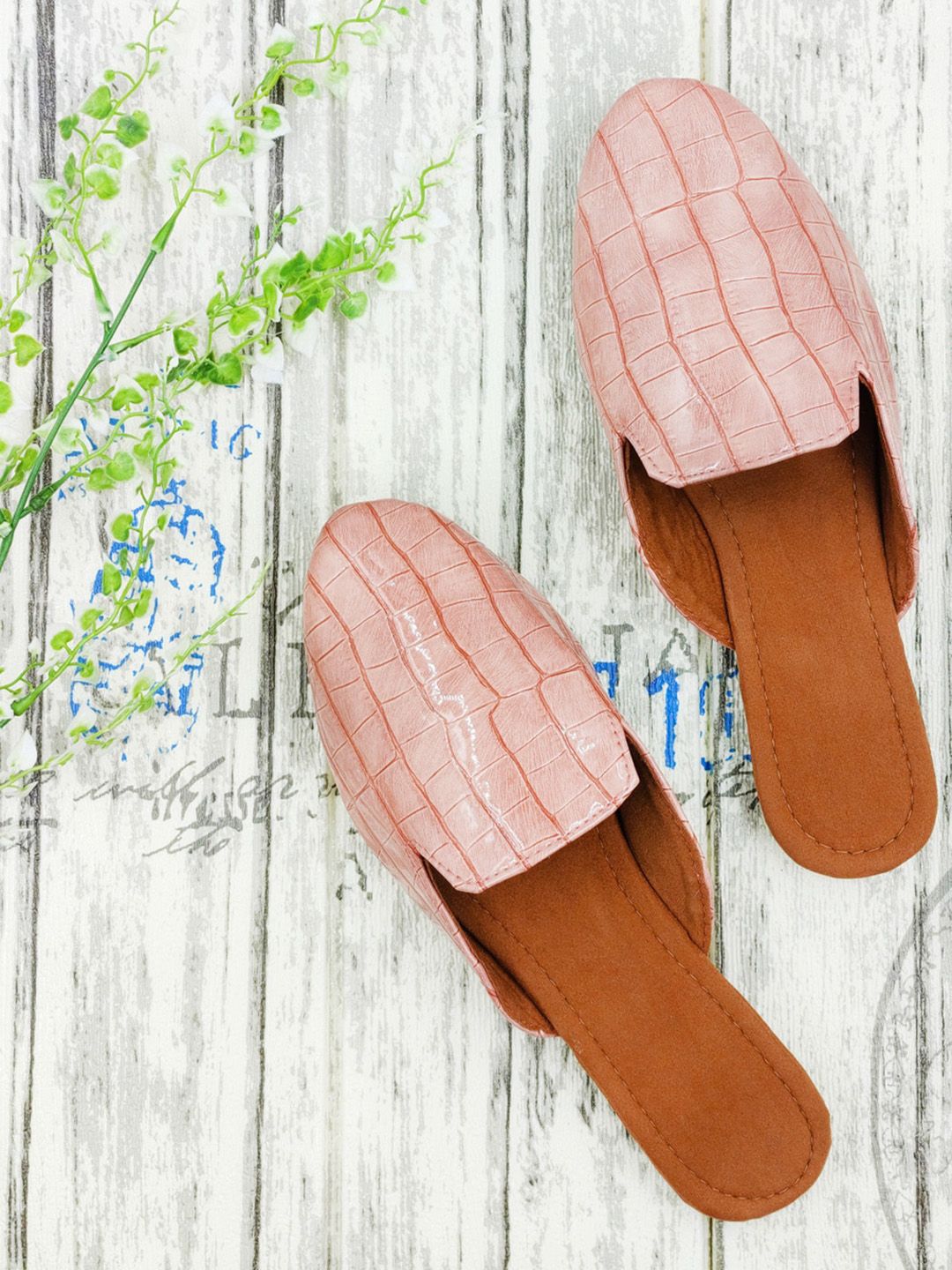 Sayera Women Pink Mules with Tassels Flats Price in India