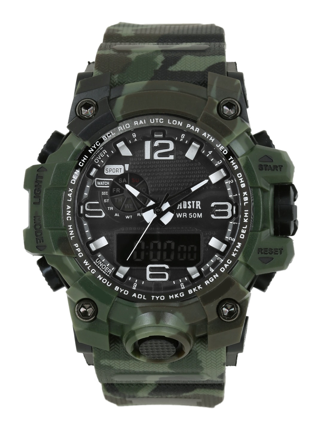 Roadster Unisex Green Analogue & Digital Watch MFB-PN-OS-AD1606A Price in India