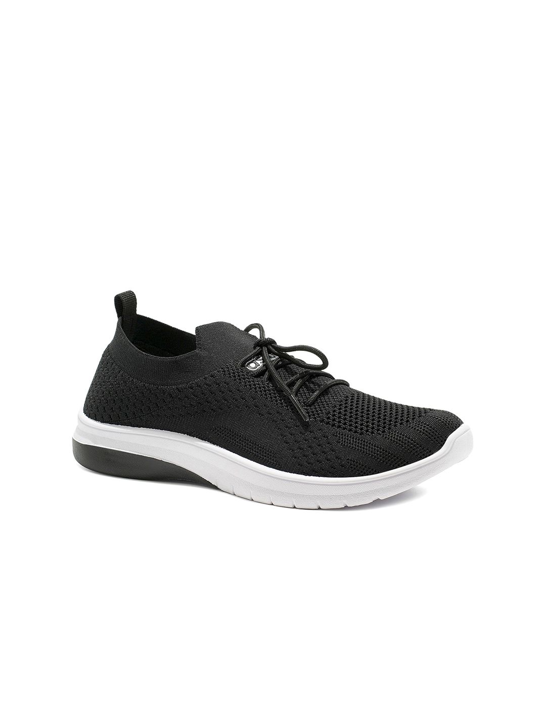 ASIAN Women Black Woven Design Sneakers Price in India