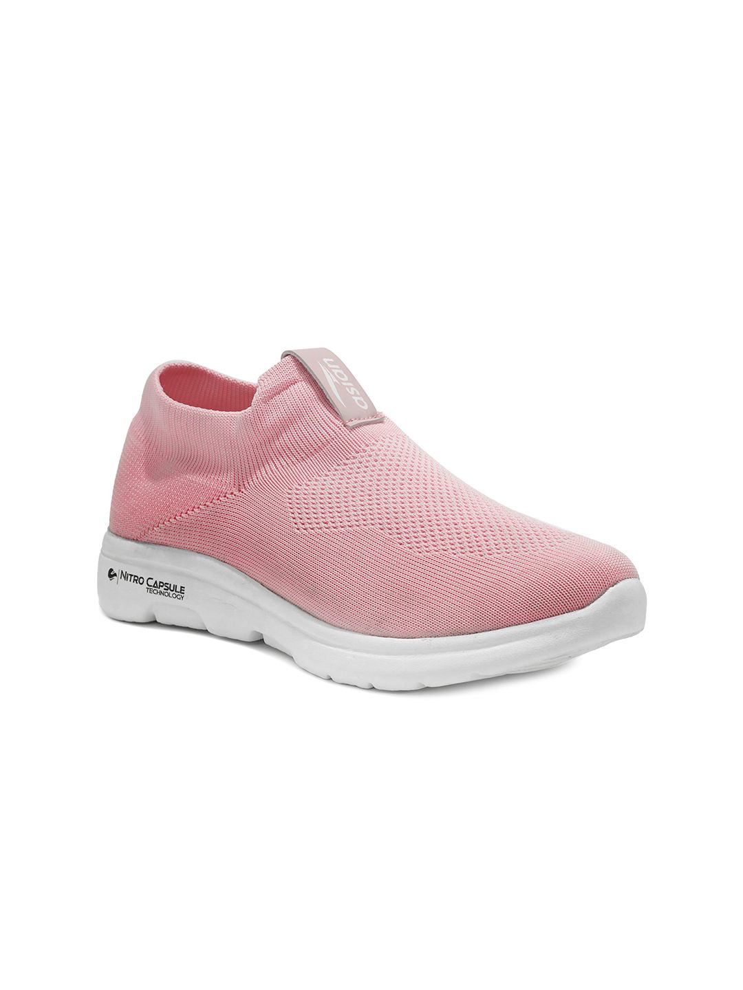 ASIAN Women Pink Printed Slip-On Sneakers Price in India