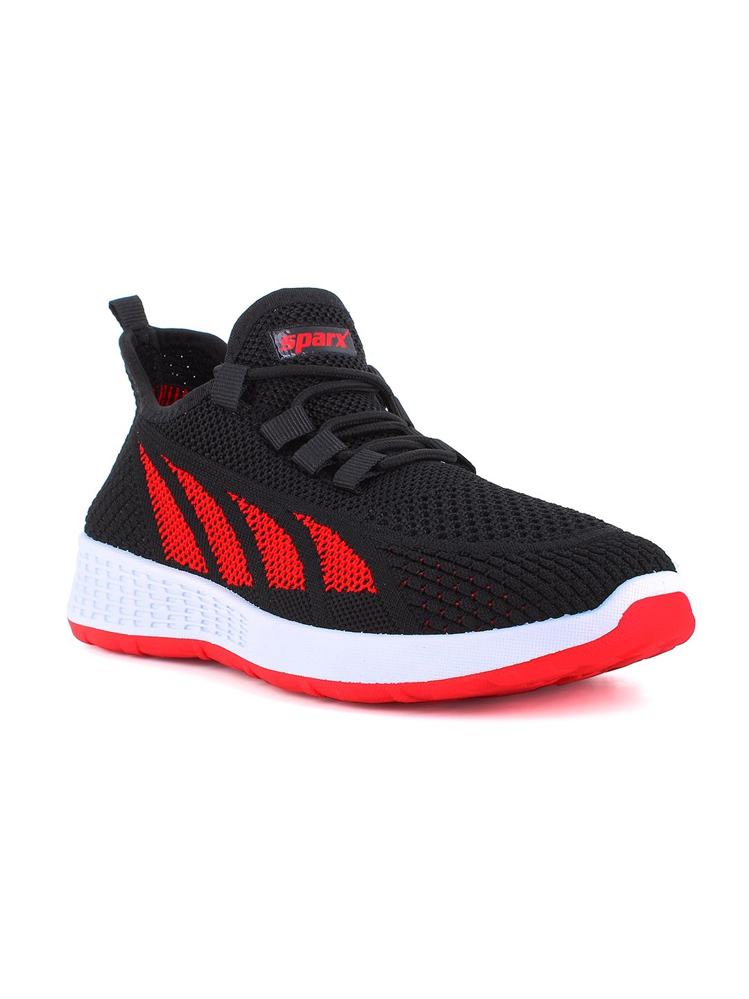 Sparx Women Black Mesh Running Non-Marking Shoes Price in India