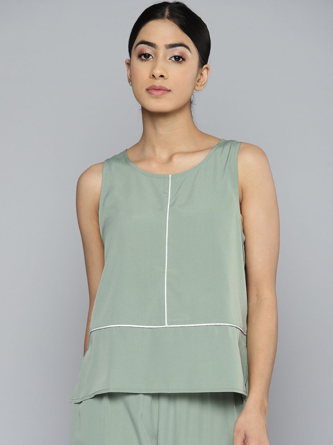 HERE&NOW Sleeveless Top Price in India